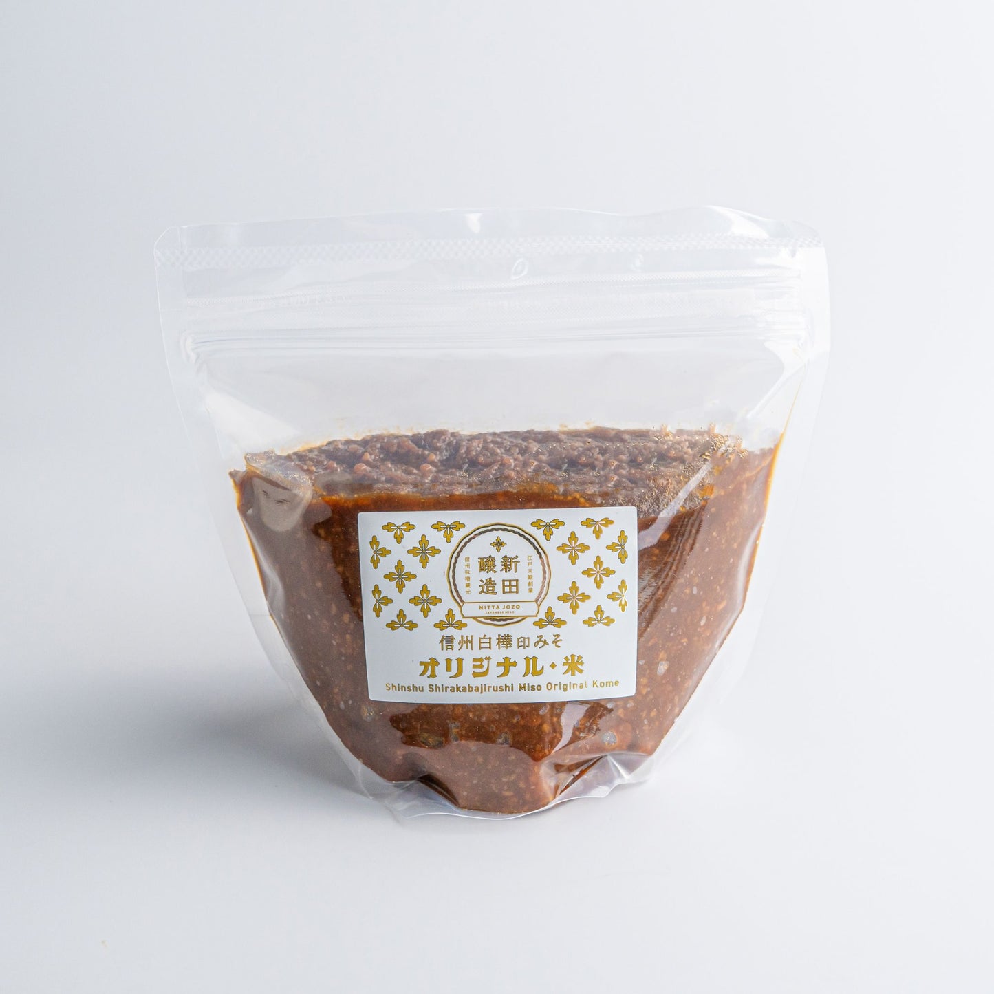 信州白樺印みそ オリジナル・米(旧 試験醸造みそA)|15割糀の少し甘めの米みそ