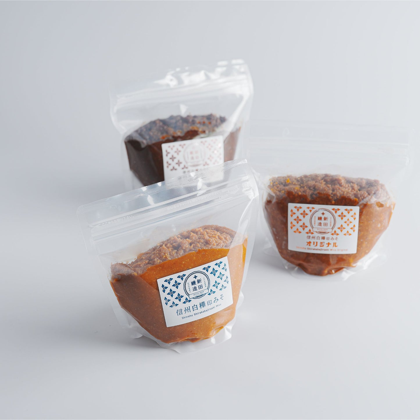 信州白樺印みそ 味比べ3種セット※しばらく販売お休み