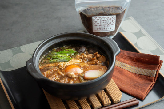 オリジナル赤でつくる👩‍🍳味噌煮込みうどん