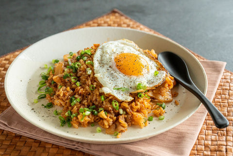 味付けに失敗しない、味噌香る✨豚キムチチャーハン