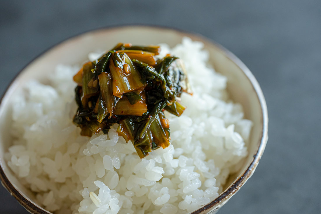 ごま野沢菜入荷しました✨野沢菜キムチの残りが少なくなっております🌶