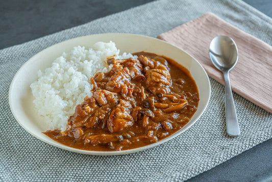 味噌香るチキンカレーの完成写真
