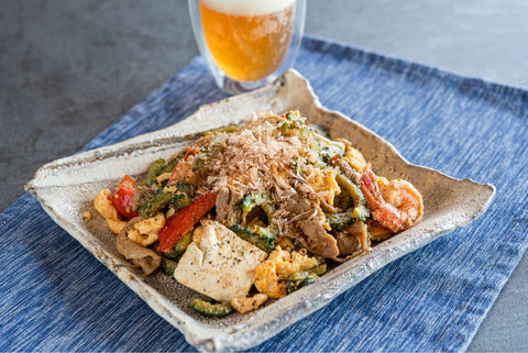 みそ香る✨具だくさんゴーヤチャンプル🥒