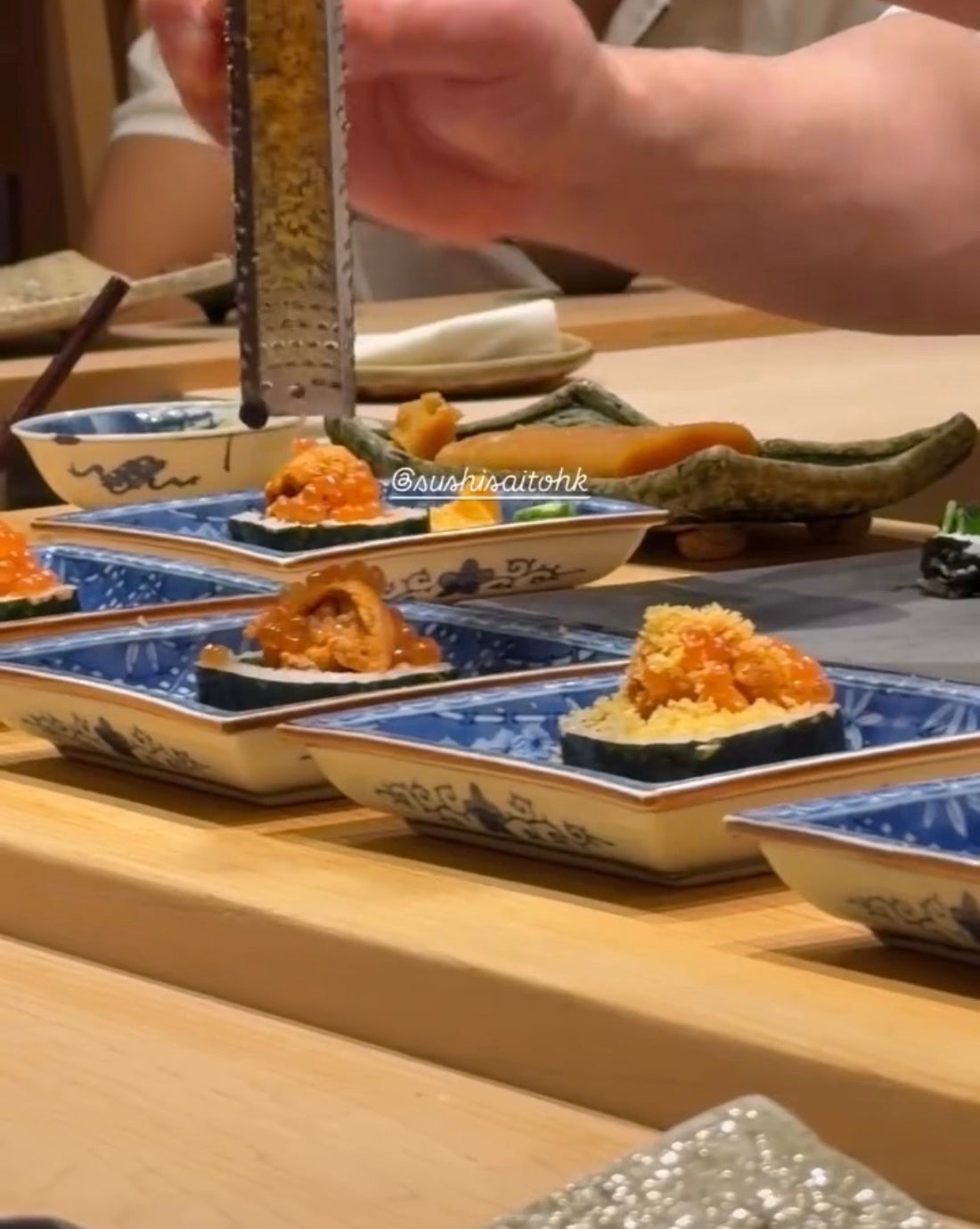 香港出張記録vol.3🇭🇰完結編 香港の「鮨さいとう」にうかがいました🍣