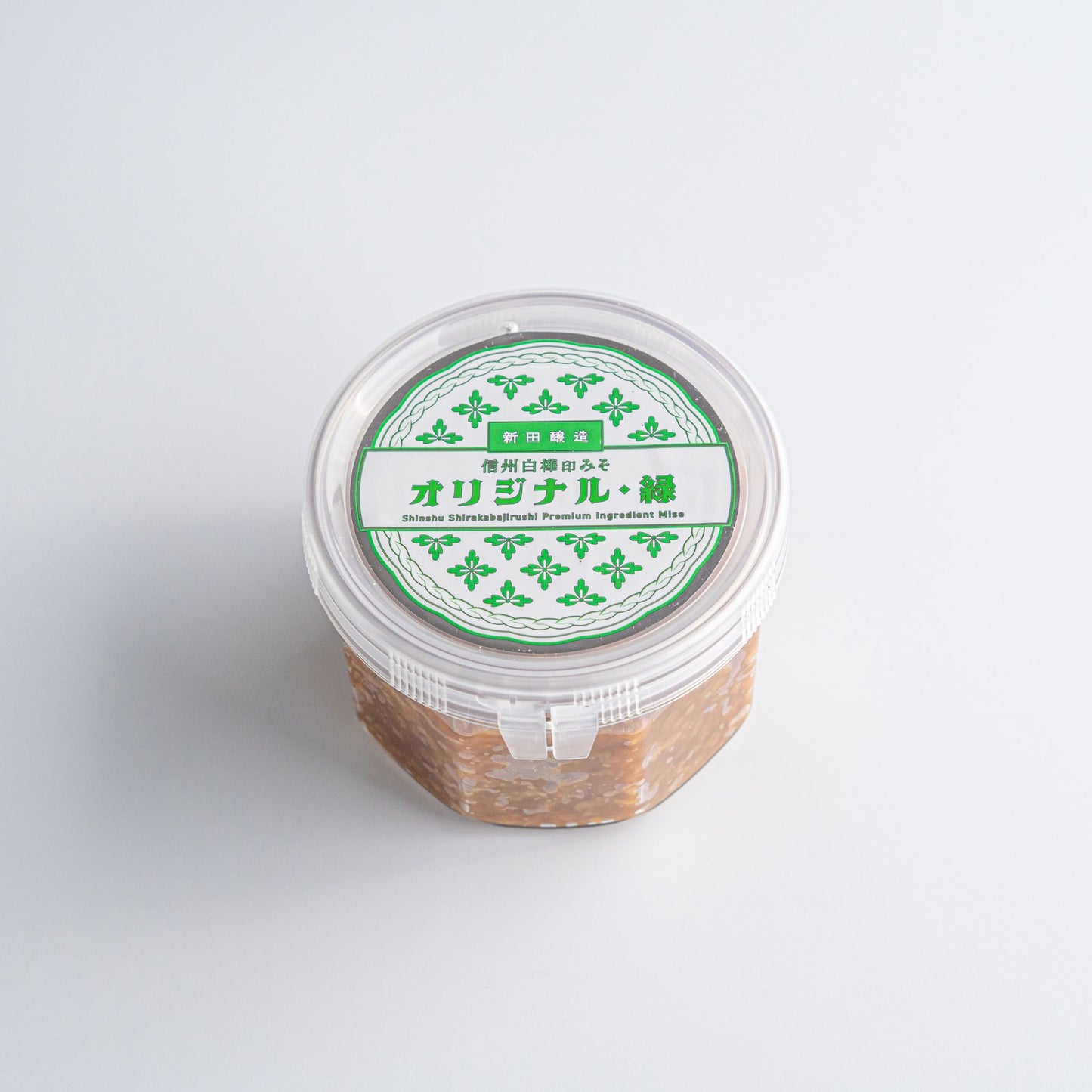 信州白樺印みそ オリジナル・緑｜有機原料使用・一年熟成の新しい味噌　☘️次回7月上旬販売予定