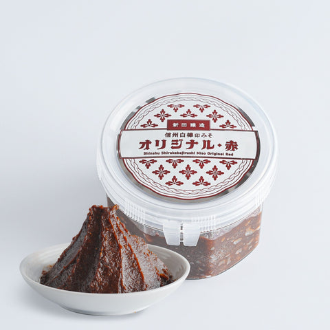 信州白樺印みそ オリジナル・赤【3年熟成】※次回春頃発売予定