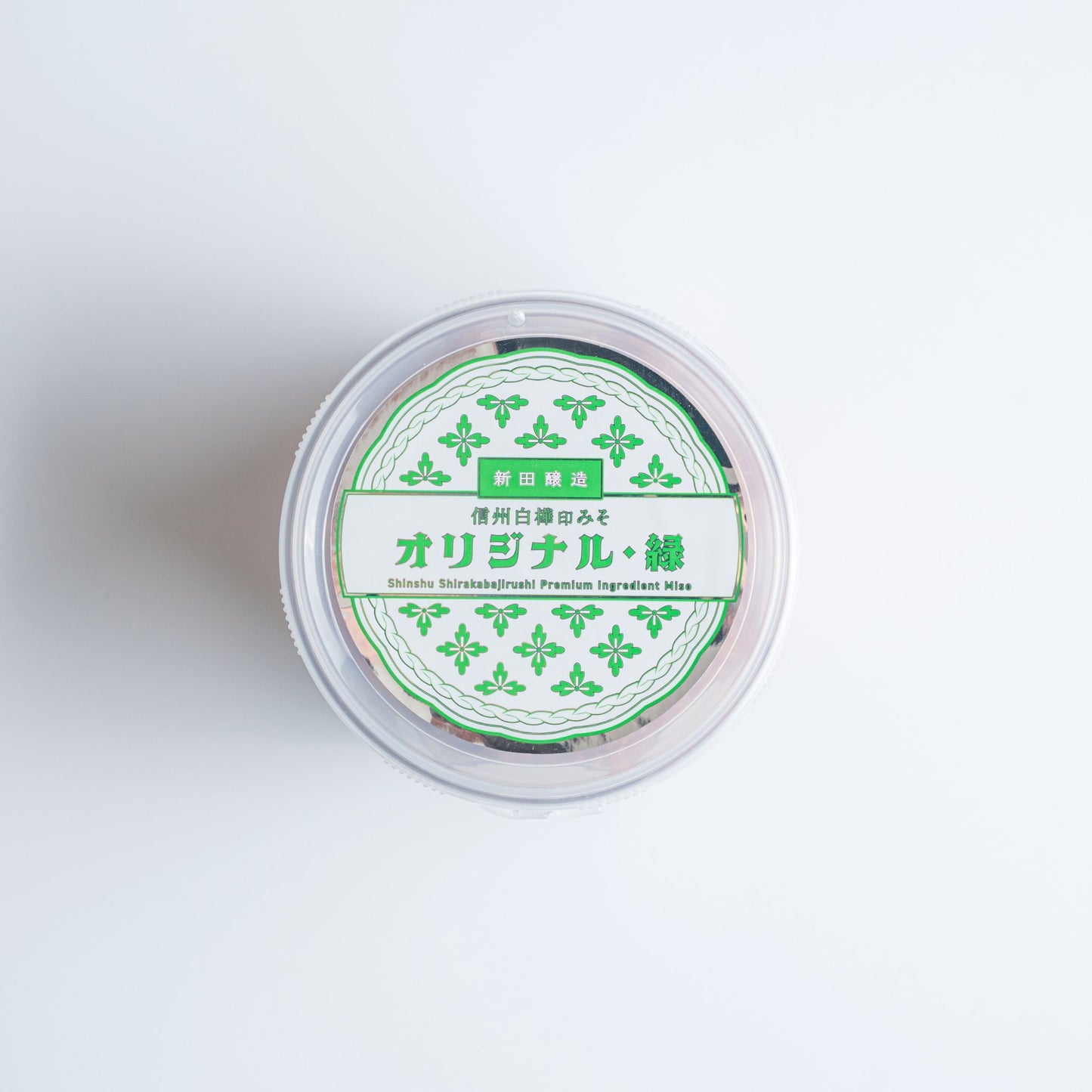 信州白樺印みそ オリジナル・緑｜有機原料使用・一年熟成の新しい味噌　☘️次回7月上旬販売予定