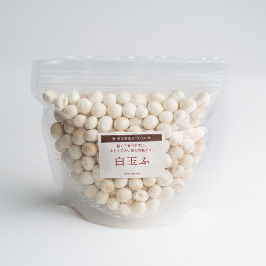 白玉ふは、見た目がかわいいもちもち食感。