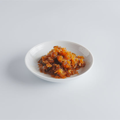 本格そぼろみそ漬けは日本酒や焼酎との相性抜群。大人の味わいを楽しめるおつまみとしても人気です。
